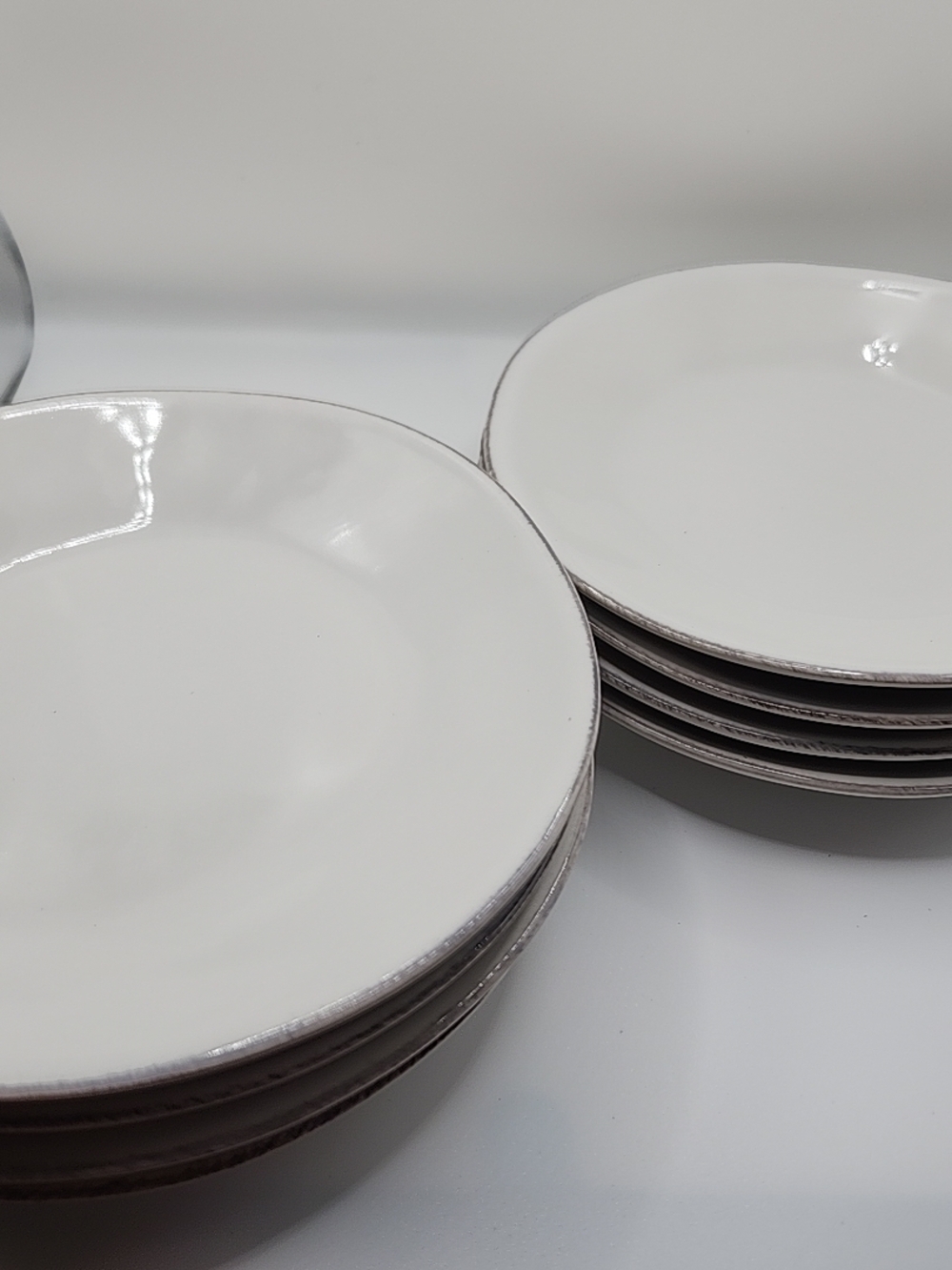 Crate & Barrel Marin White Appetizer Plate - Picture 12 of 12